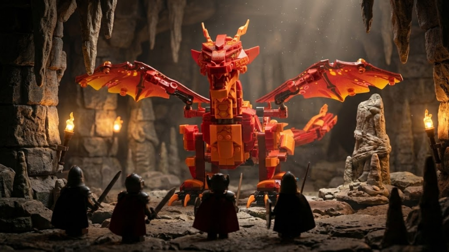 Fire Dragon STEM (485 pcs)