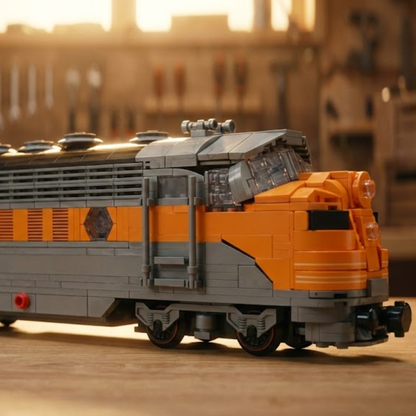 USA EMD F7 WP Diesel Locomotive (1541 pcs)