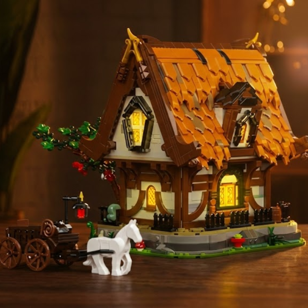 Medieval World Log Cabin (2192 pcs)