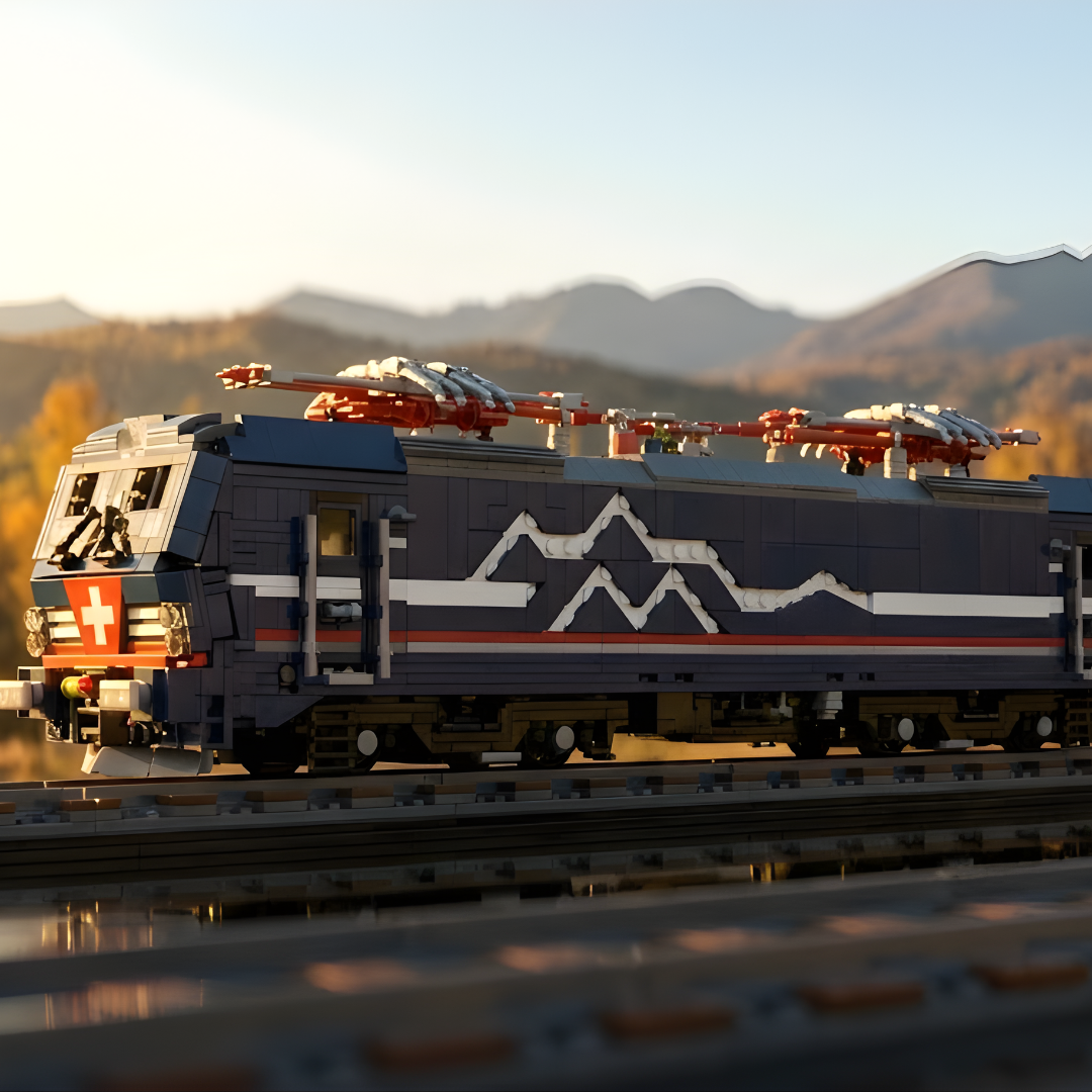Vectron MS Electric Locomotive (3072 pcs)