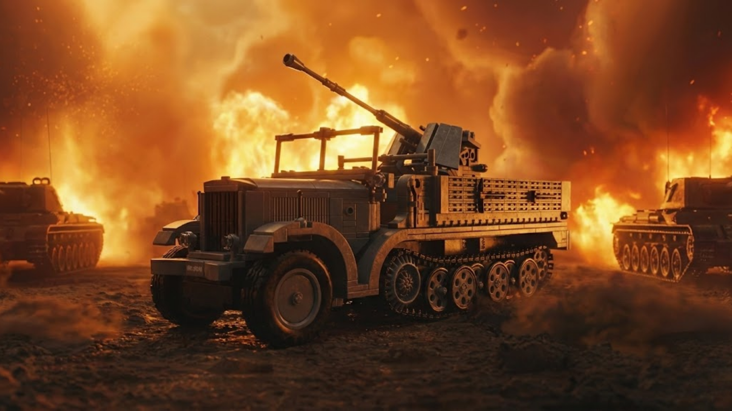 German Anti-Aircraft Half-Track Vehicle (1188 pcs)