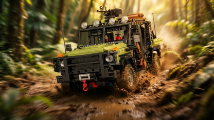 Camouflage Green Caracal Assault Vehicle (1577 pcs)