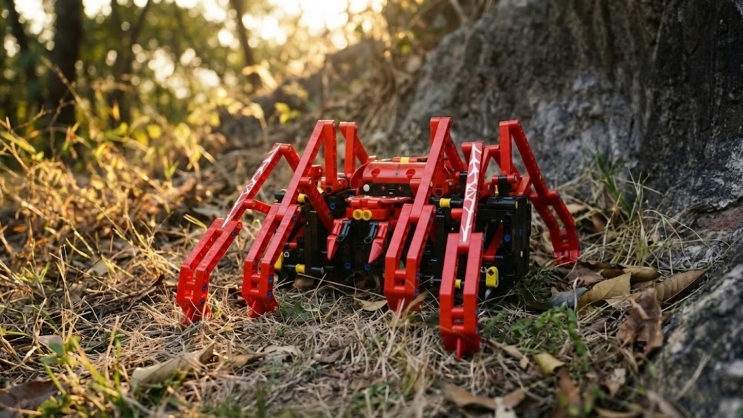 Păianjen mecanic mobil (818 piese) 