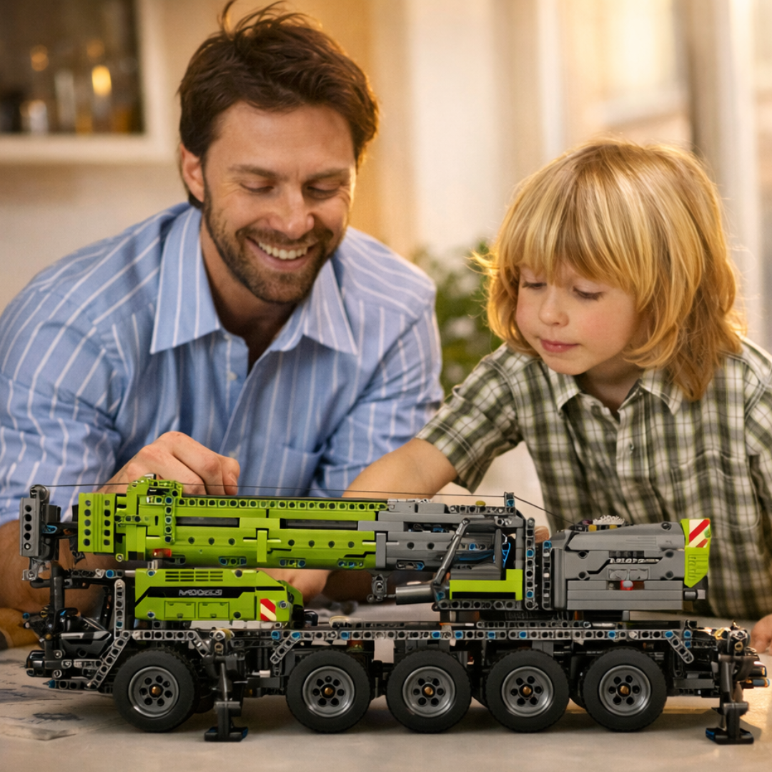 Telescopic Crane Truck (2819 pcs)