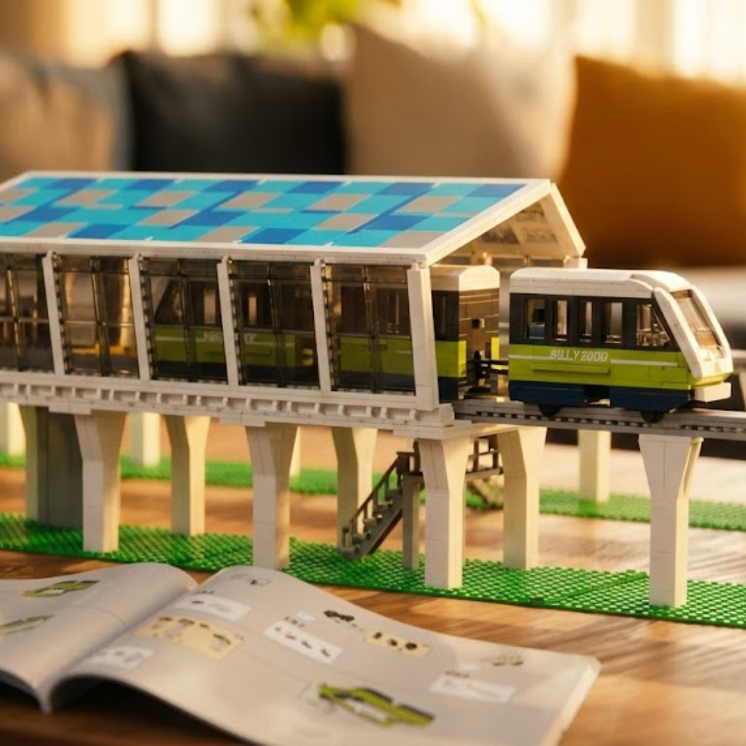 Italian Marconi Express Light Rail Train (1957 pcs)