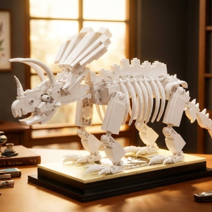 Triceratops Dinosaur Fossil (397 pcs)