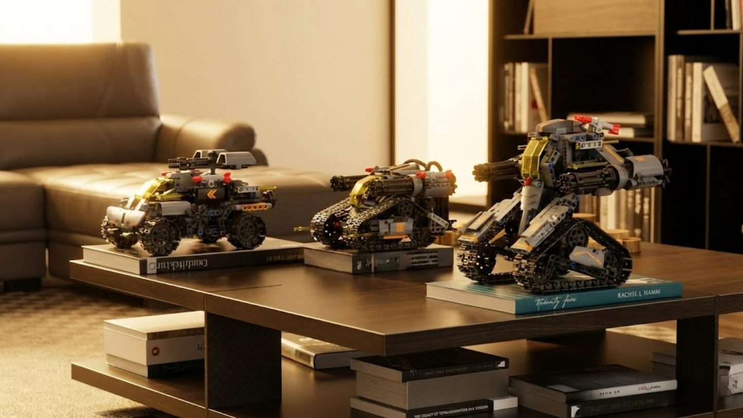 3 in 1 Military Robots STEM (588 pcs)