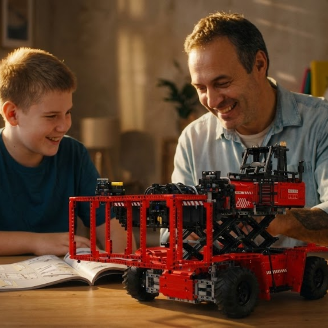 Container Forklift RED (4878 pcs)