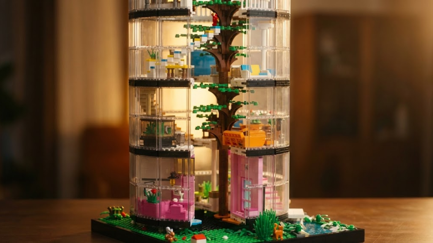 Transparent Urban Oasis (3466 pcs)