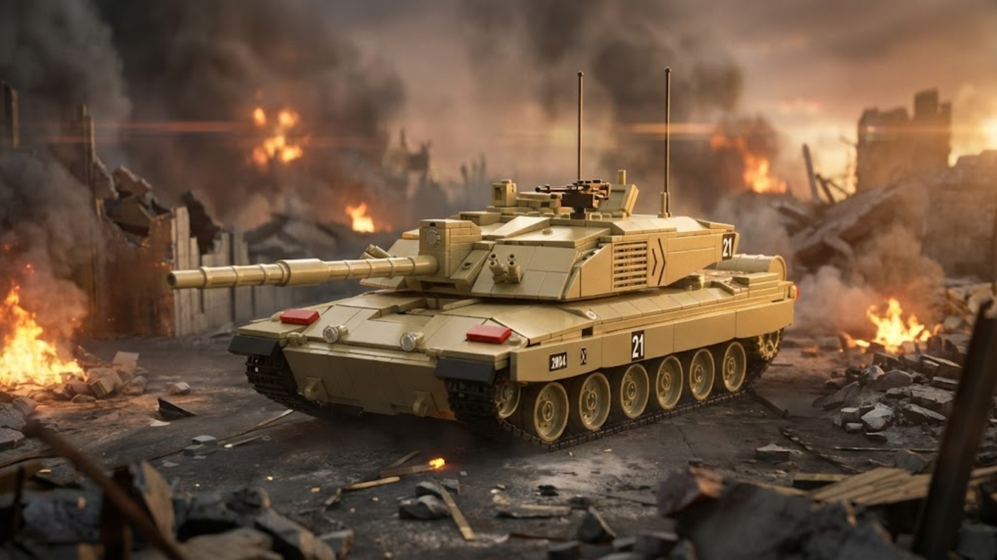 Challenger 2 Tank (1129 pcs)
