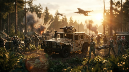 Desert Tracked Humvee (2094 pcs)