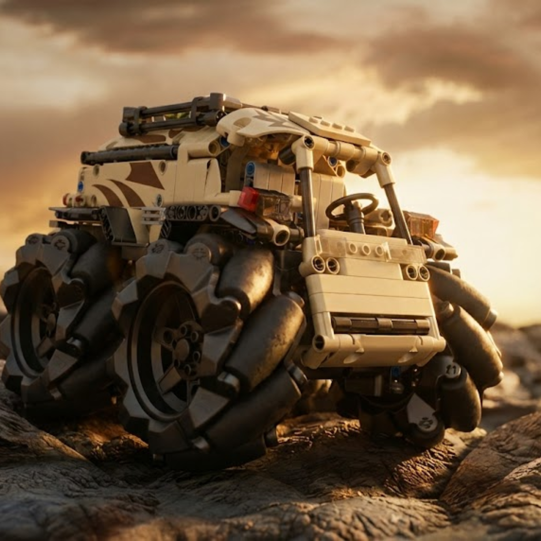 Mecanum ATV Remote Controlled (617 pcs)