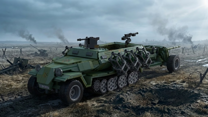 Sd.Kfz. 251 Half-track (1298 pcs)