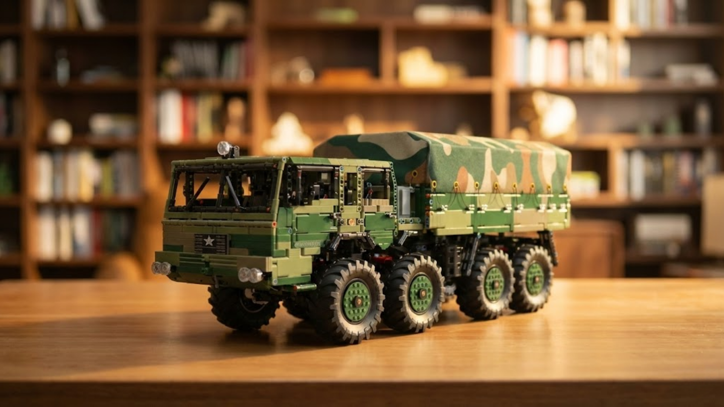 KOLOS 8X8 Truck Army Green (4733 pcs)
