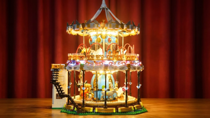 Motorized Carousel with Led Lights (5086 pcs)