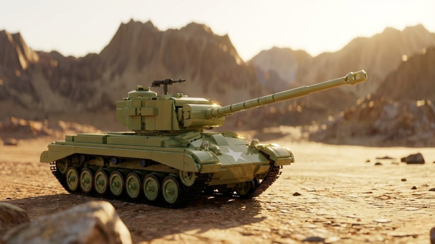 M26 Heavy Tank (1054 pcs)