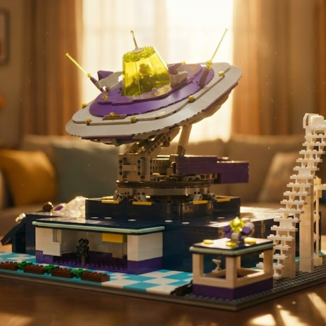Alien UFO Launch Pad (2053 pcs)