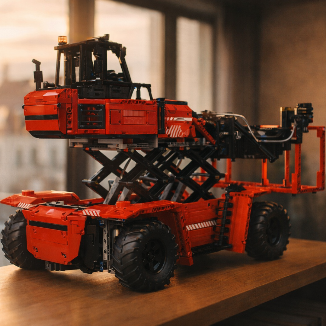 Container Forklift RED (4878 pcs)