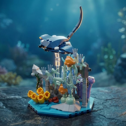 Manta Ray Coral Reef (411 pcs)