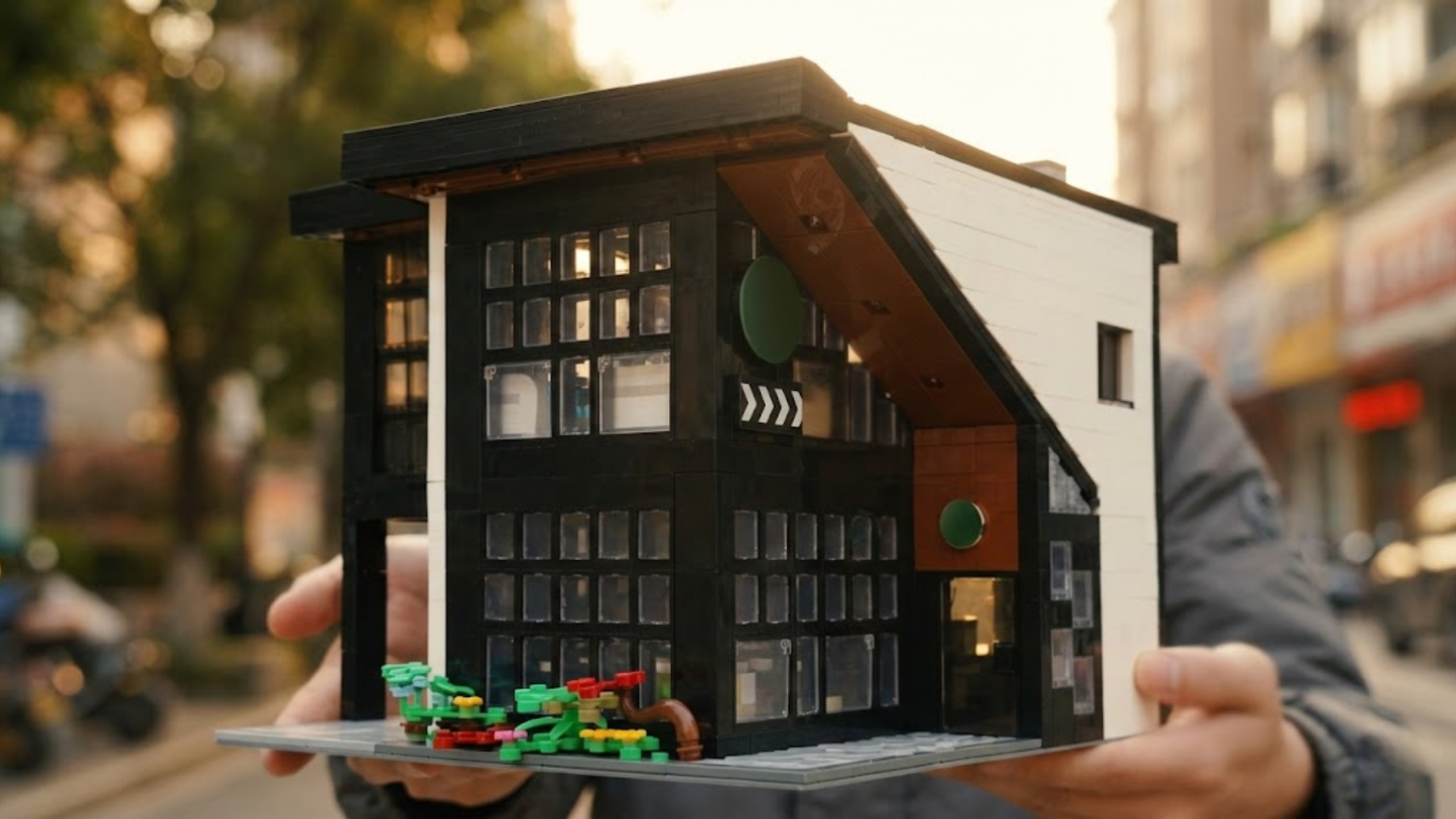Modern Coffee Shop MOC (2728 pcs)