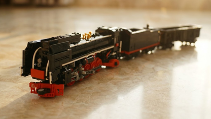 QJ Steam Locomotive (1511 pcs)