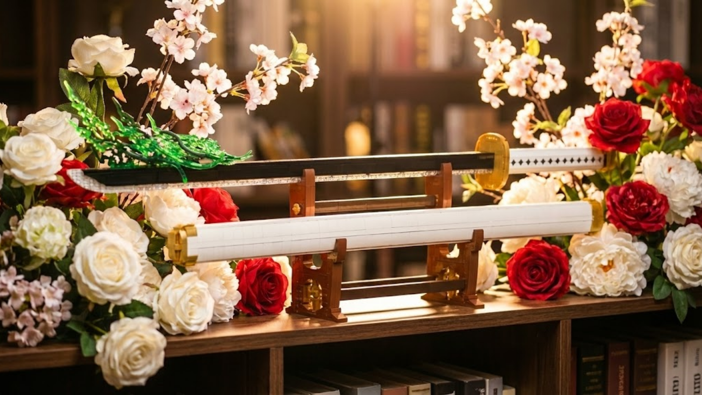 Samurai Katana White Blade (1674 pcs)