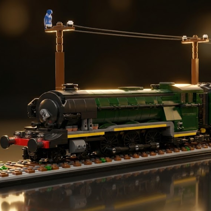 Flying Scotsman Steam Locomotive (1766 pcs)