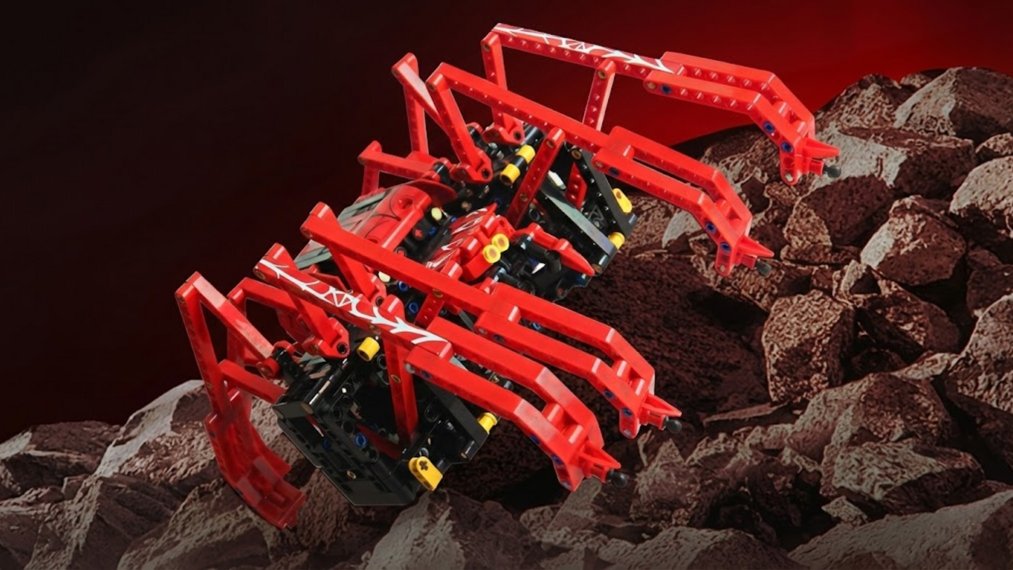 Păianjen mecanic mobil (818 piese) 