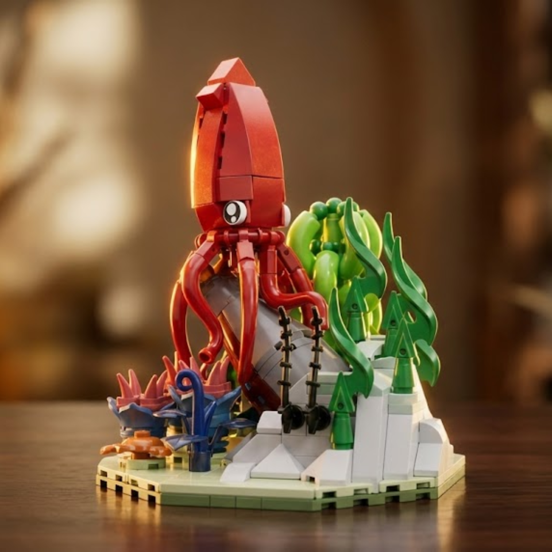 Deep Sea Giant Squid (416 pcs)