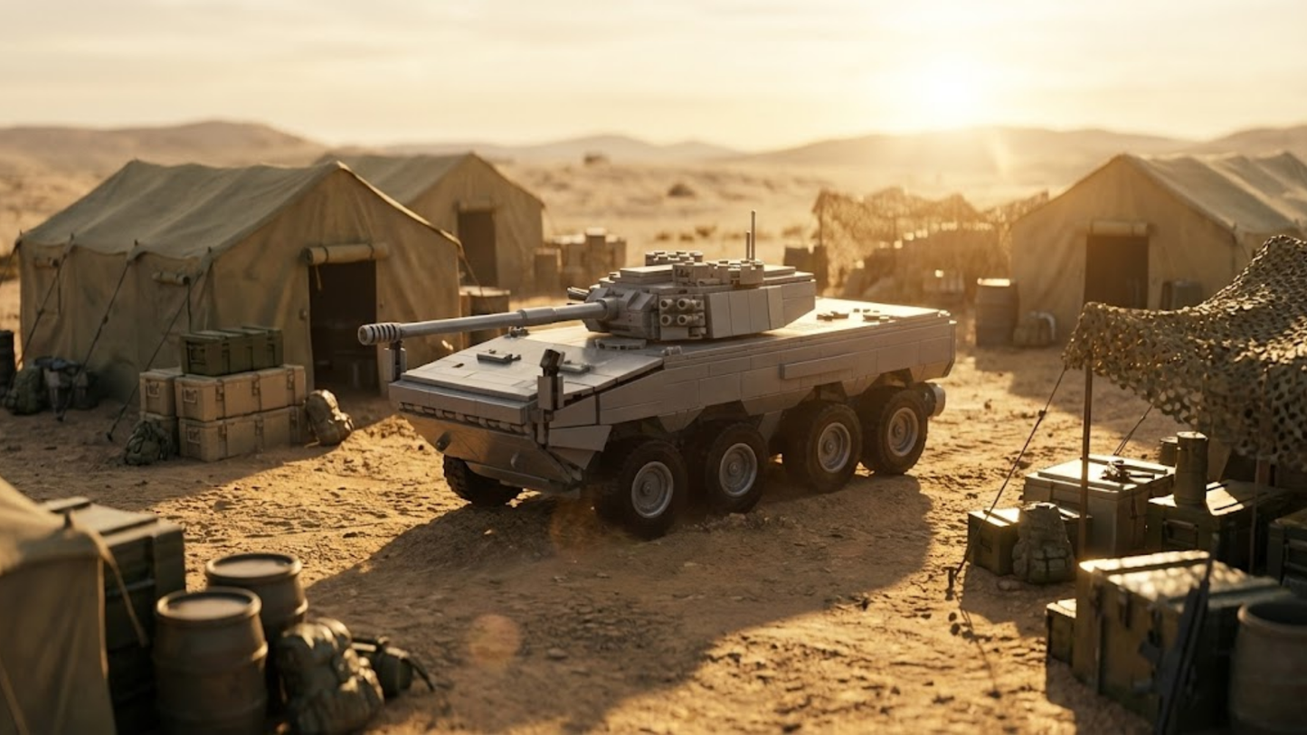 ZTL-11 Wheeled Assault Vehicle (1293 pcs)