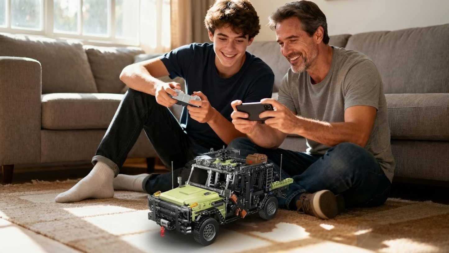 Camouflage Green Caracal Assault Vehicle (1577 pcs)