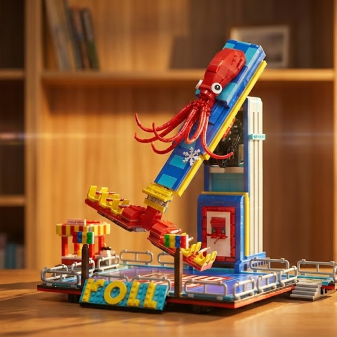 Octopus Swing Ride (1668 pcs)