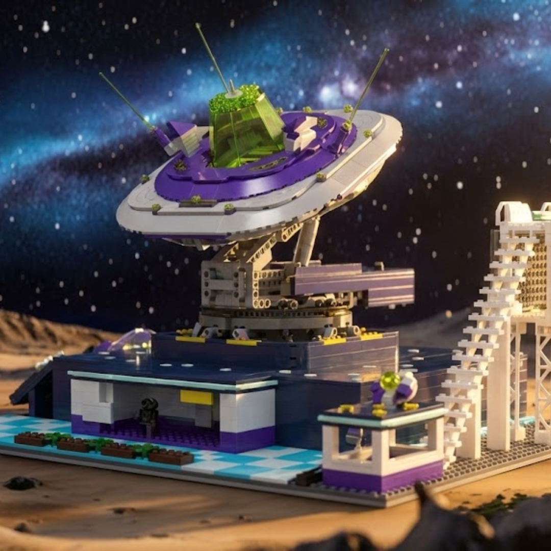 Alien UFO Launch Pad (2053 pcs)