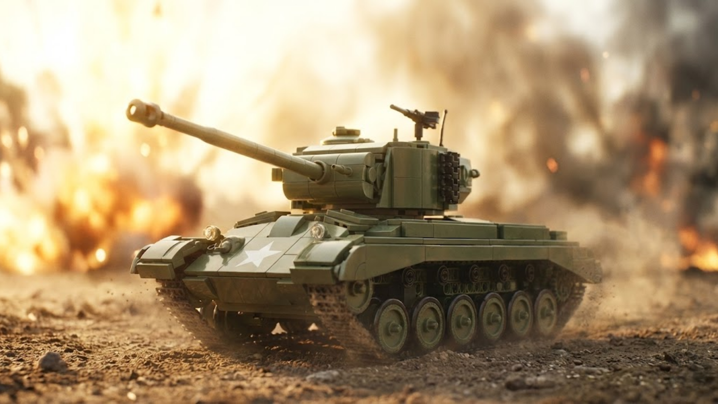 M26 Heavy Tank (1054 pcs)