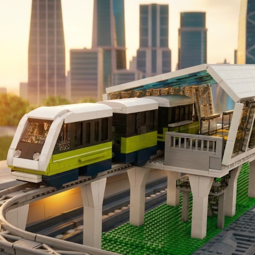 Italian Marconi Express Light Rail Train (1957 pcs)