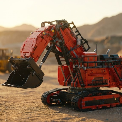 Liebherr R 9800 Mining RED (4767 деталей) 