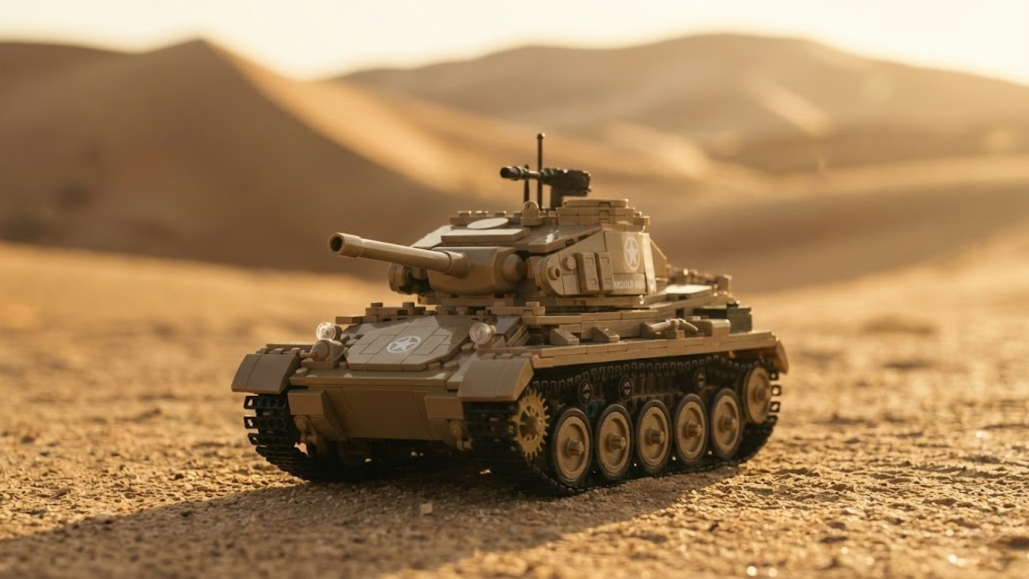 M24 Chaffee Tank (932 pcs)