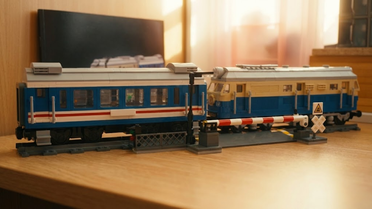 DF4B Remote Control Diesel Locomotive (1212 pcs)