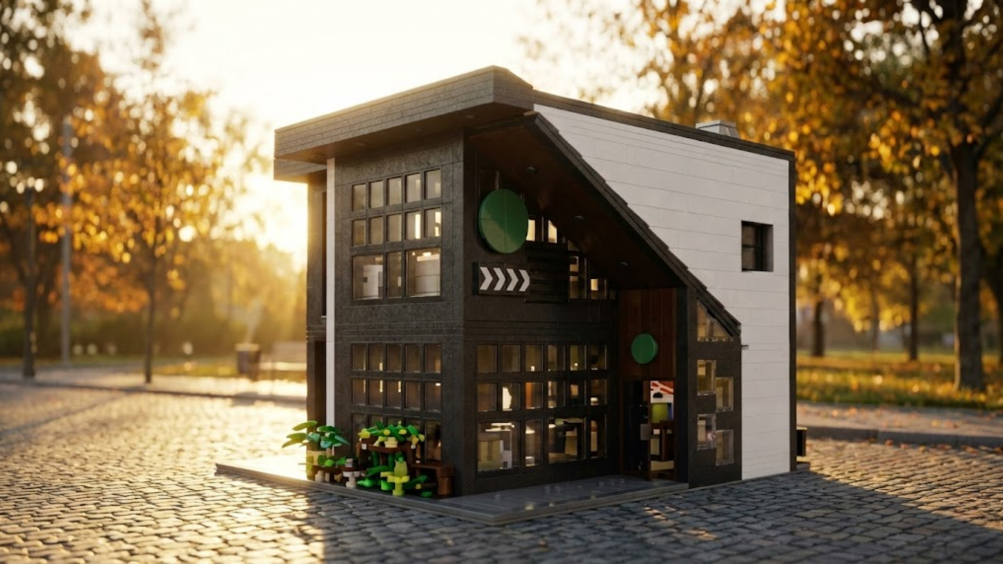 Modern Coffee Shop MOC (2728 pcs)