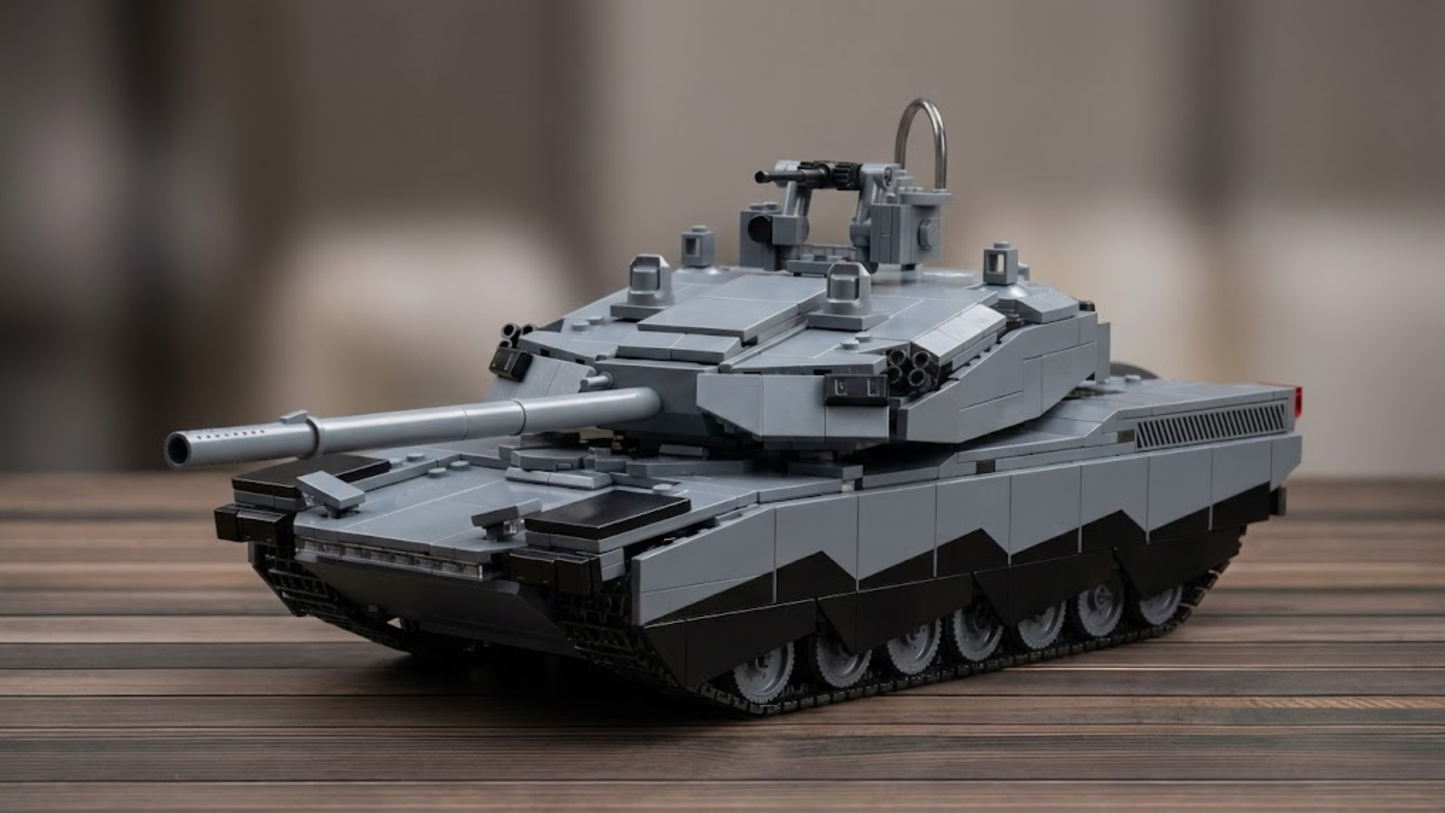 Abrams X Tank Model (1192 pcs)