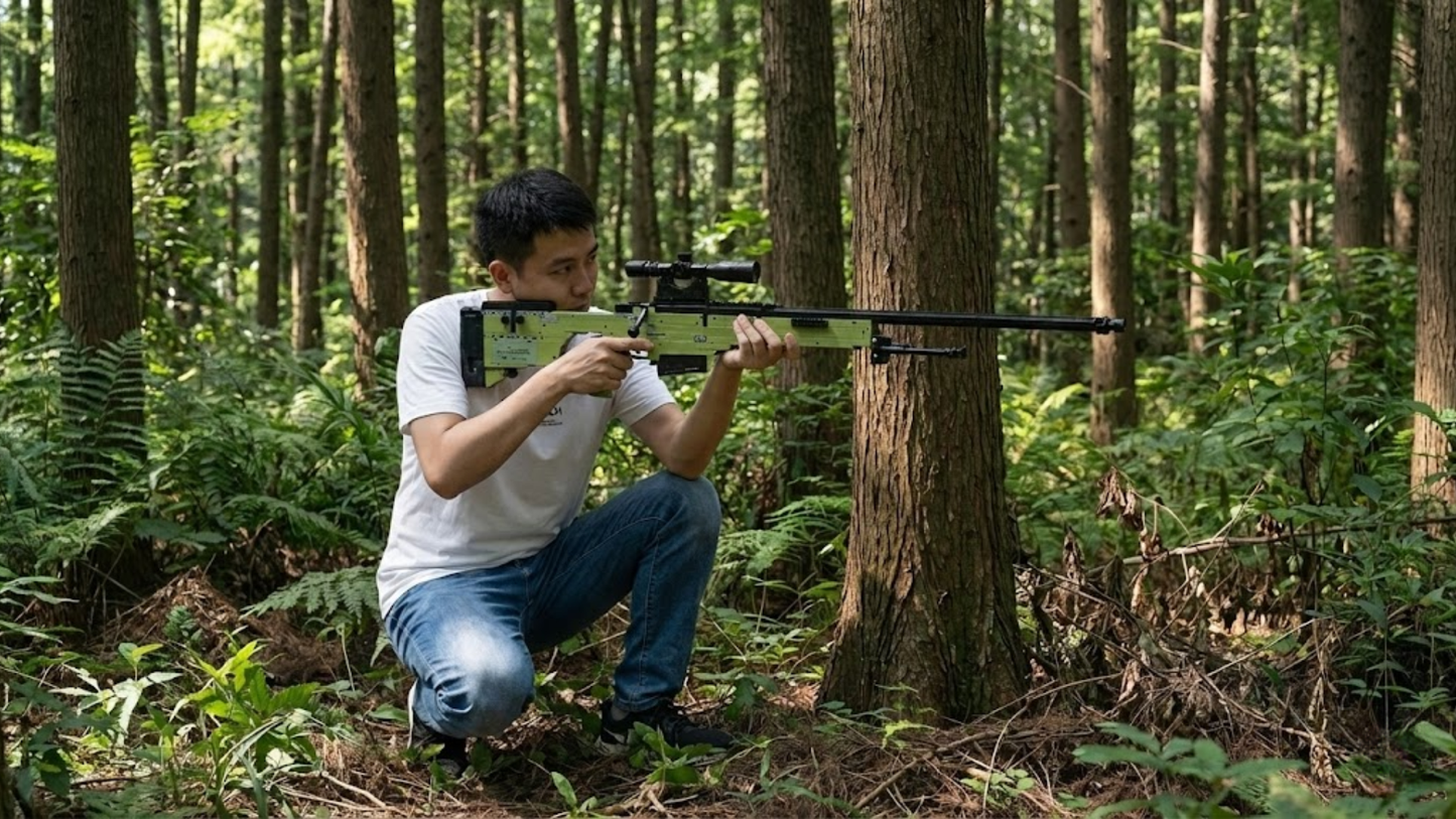 Arctic Sniper: AWM L96 (1628 pcs)