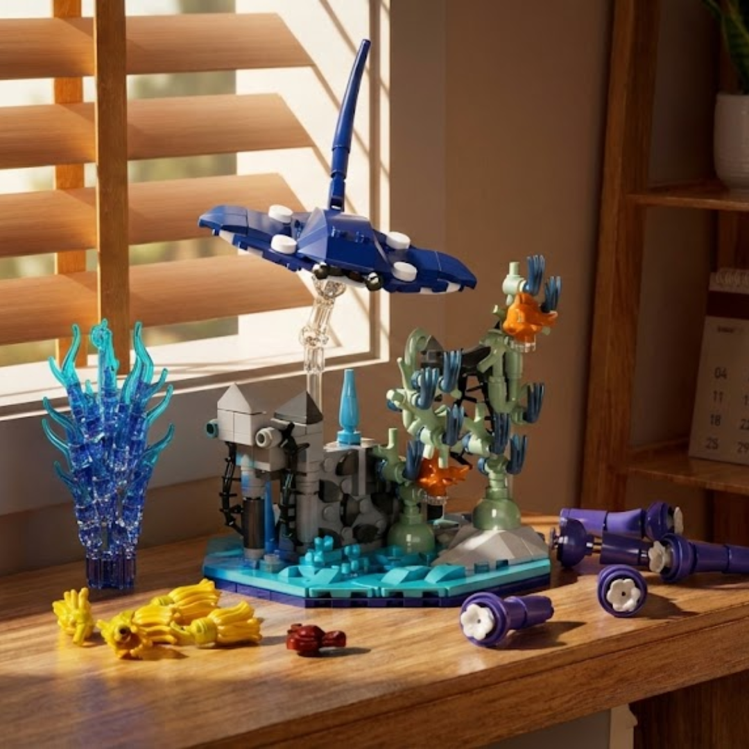 Manta Ray Coral Reef (411 pcs)