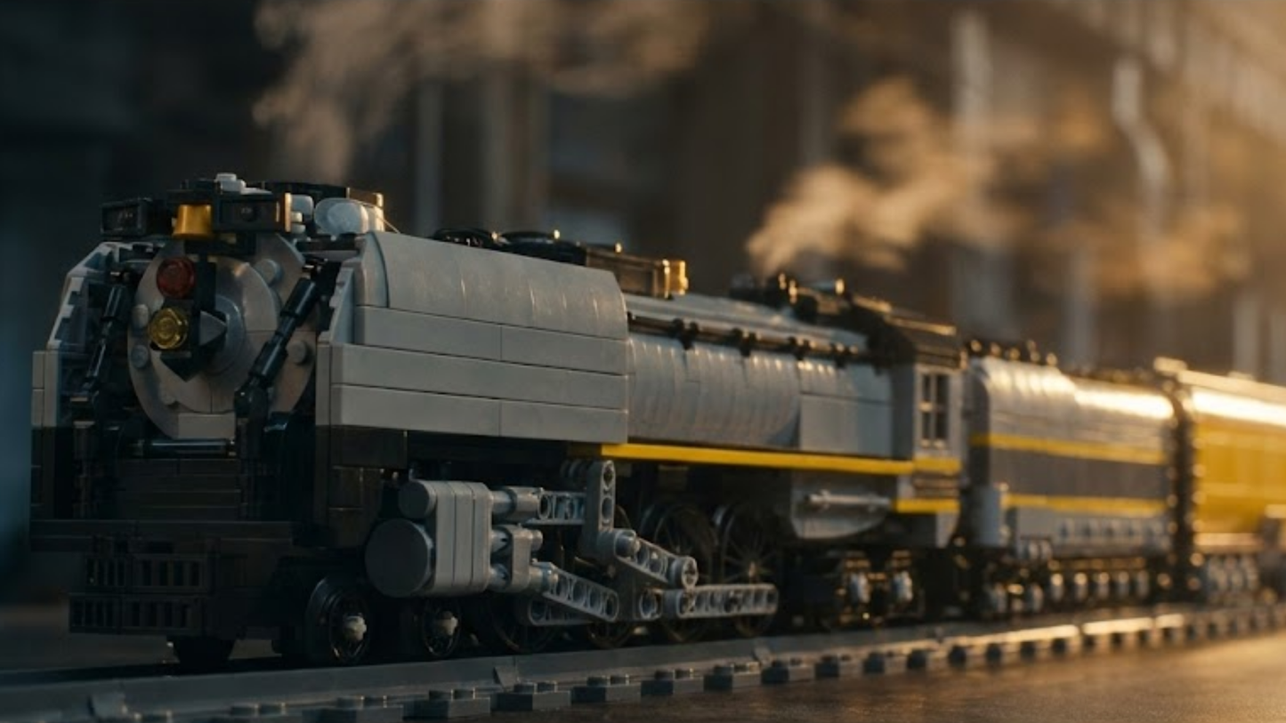 Union Pacific 844 Steam Locomotive (3357 pcs)
