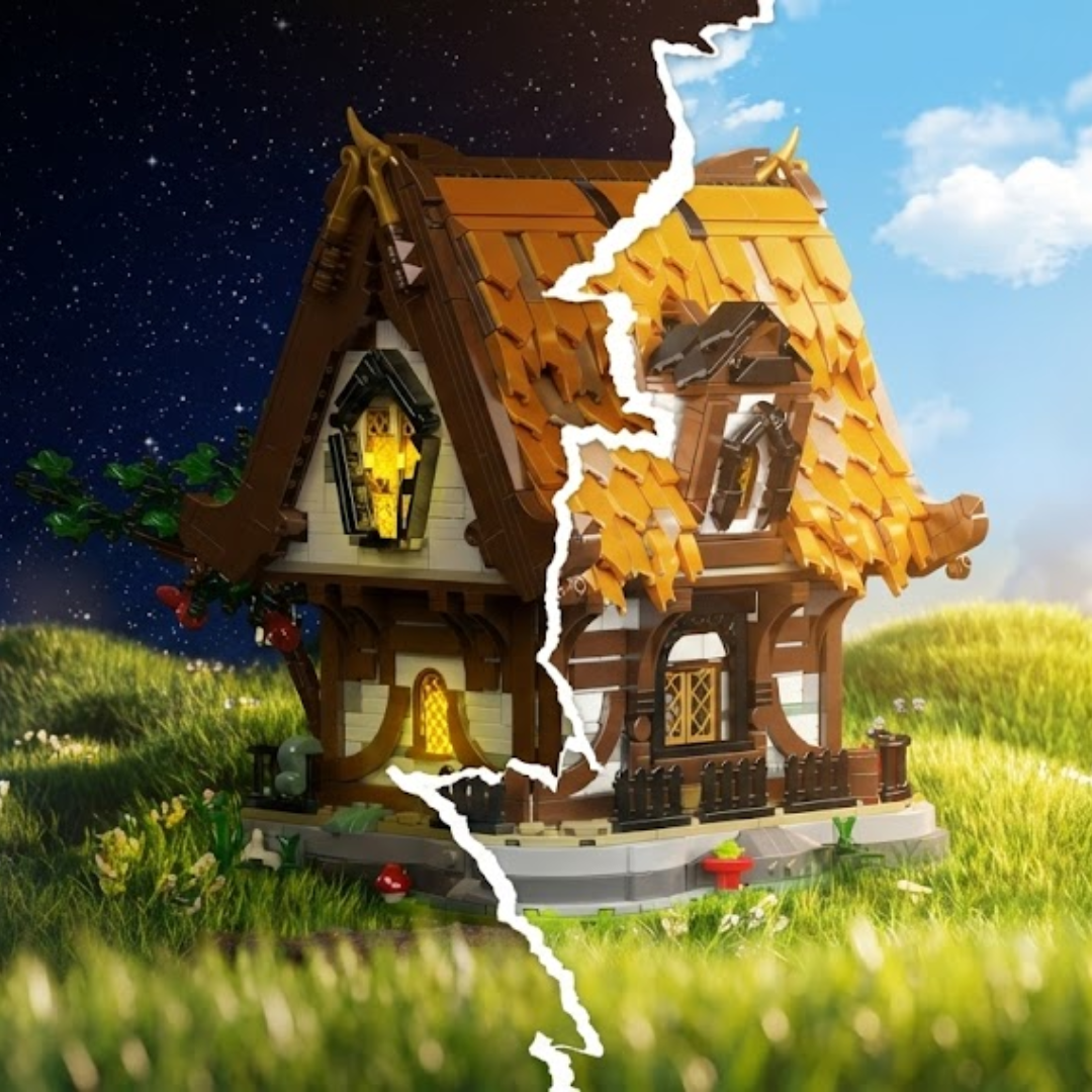 Medieval World Log Cabin (2192 pcs)