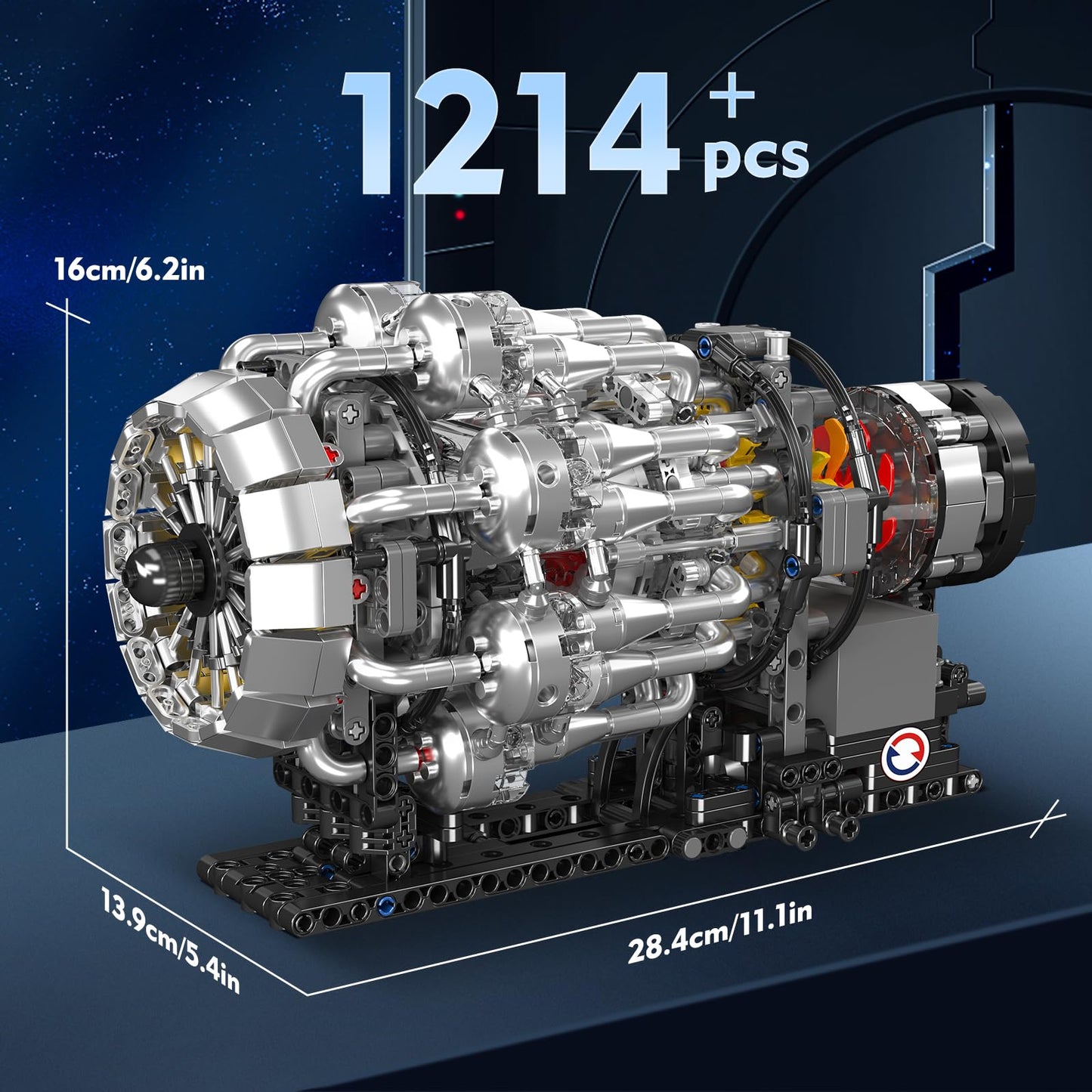 Turbojet Engine Mechanical (1214 pcs)