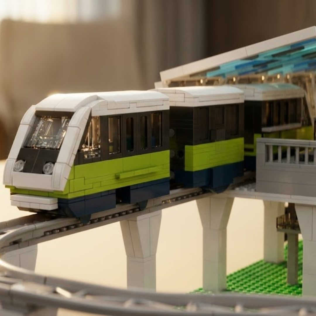 Italian Marconi Express Light Rail Train (1957 pcs)