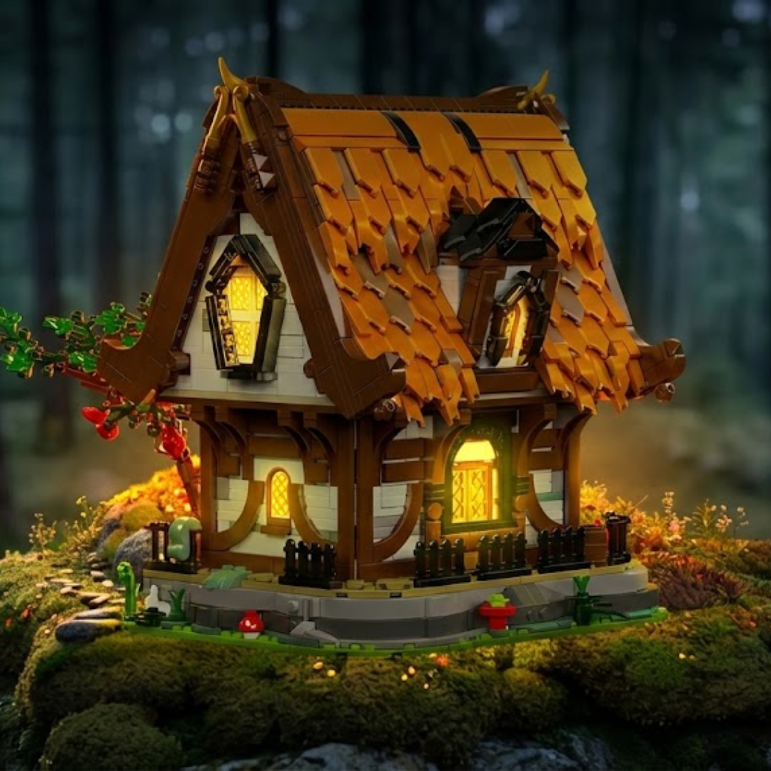 Medieval World Log Cabin (2192 pcs)