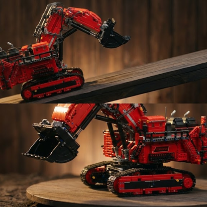 Liebherr R 9800 Mining RED (4767 деталей) 