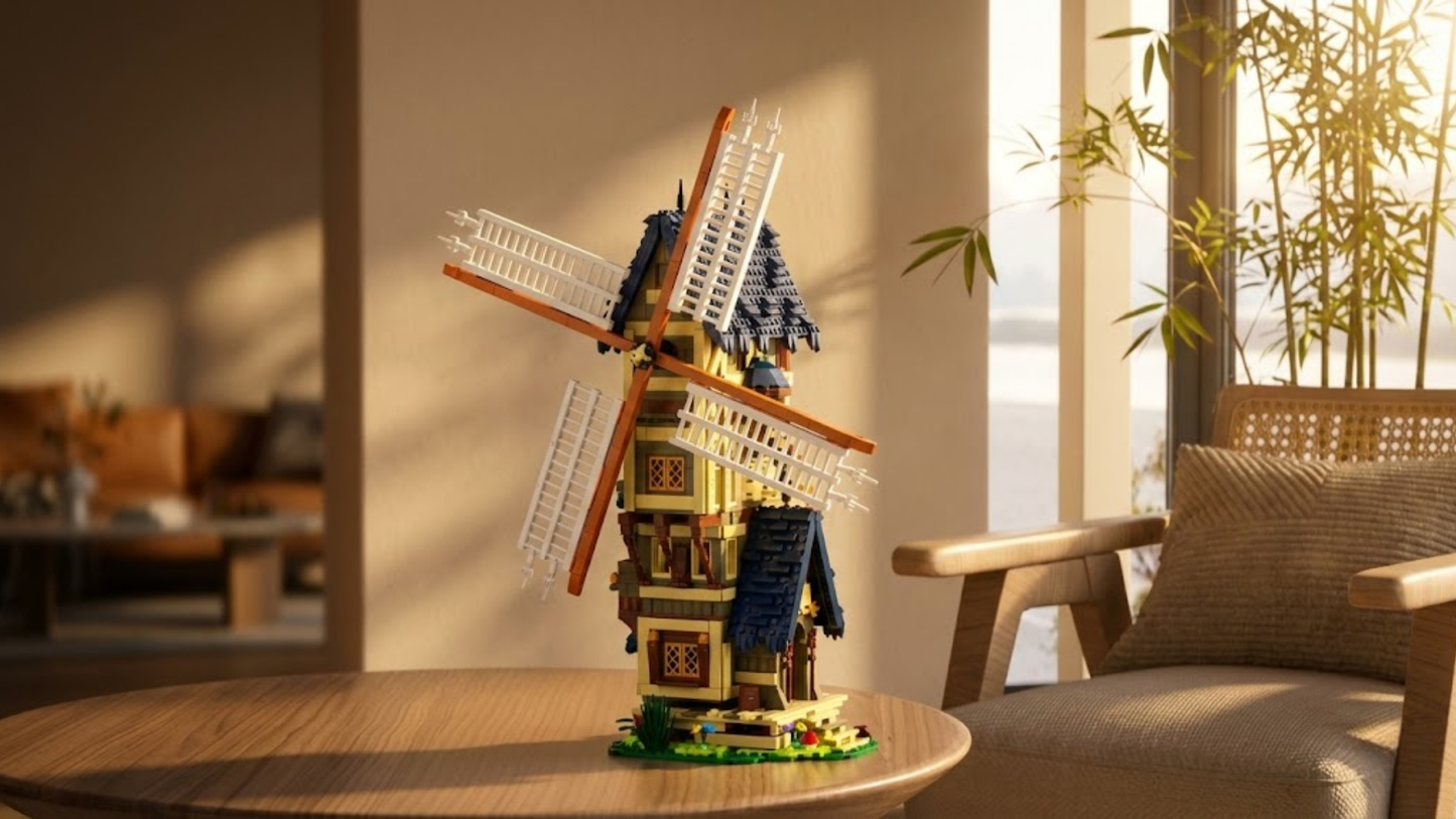Medieval Europe Windmill (1584 pcs)