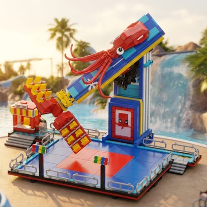 Octopus Swing Ride (1668 pcs)